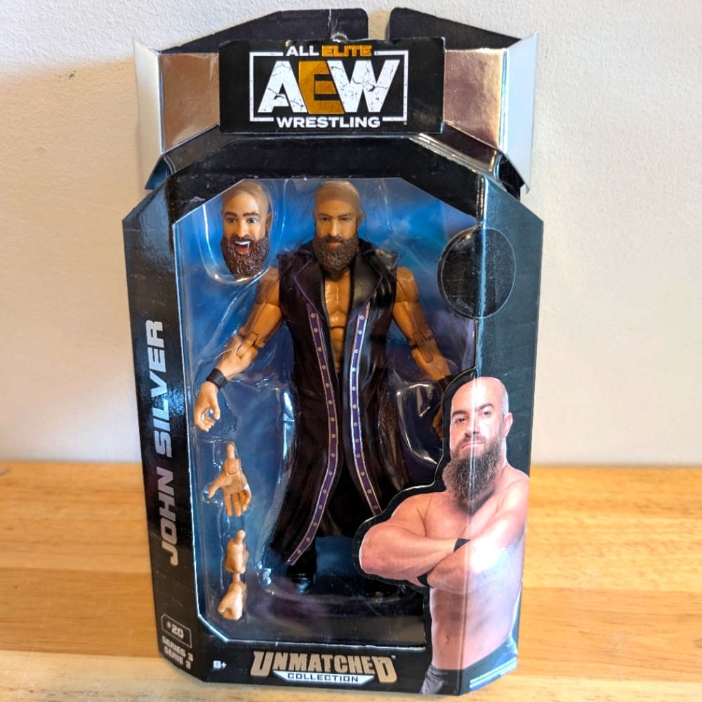 AEW Wrestling John Silver Action Figure